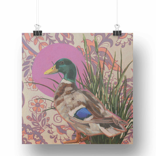 Art Card, Erpel, 20x20 cm